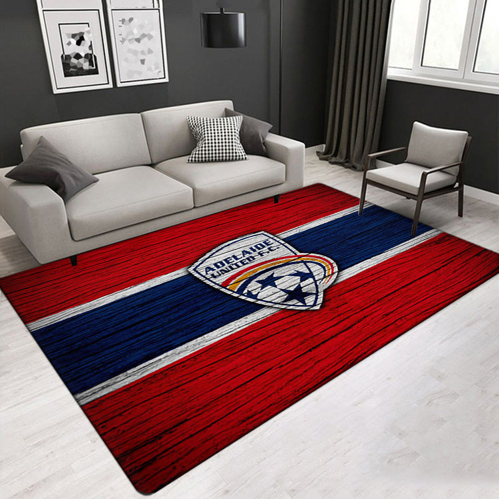 Adelaide United Soccer Carpet Living Room Bedroom Sofa Rug Door Mats