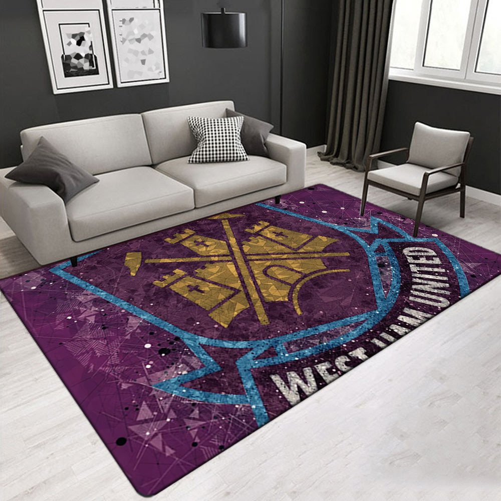 West Ham United Soccer Carpet Living Room Bedroom Mats Kitchen Bathroom Rugs