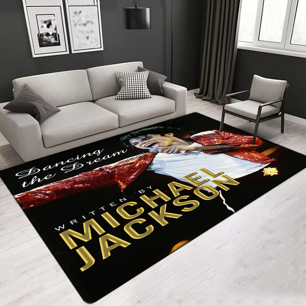 Pop Superstar Michael Jackson Carpet Living Room Bedroom Mats Kitchen Bathroom Rugs