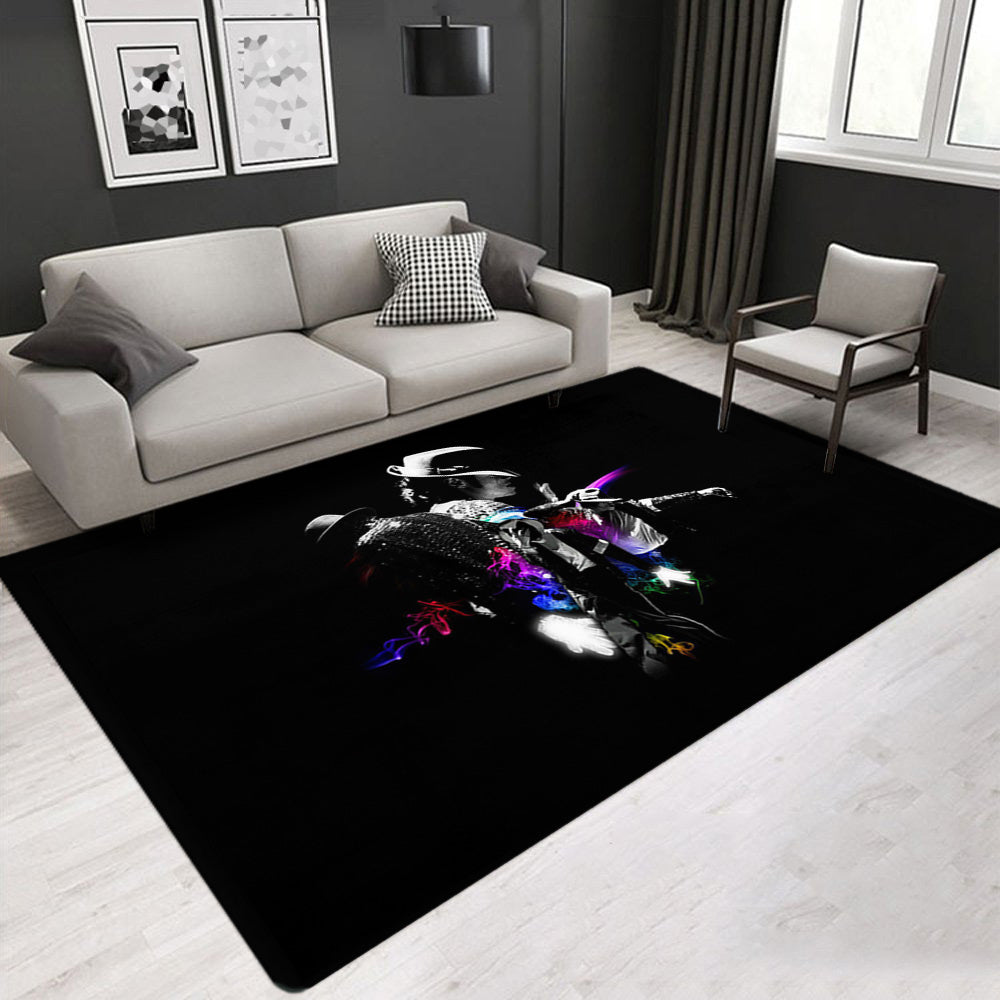 Pop Superstar Michael Jackson Carpet Living Room Bedroom Mats Kitchen Bathroom Rugs
