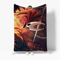 The Hollow Knight 3D Printed Plush Blanket Flannel Fleece Throw Warm Gift for Kids Adults Home Office