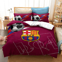 2025 NEW Barcelona Football Club Bedding Set Quilt Duvet Covers Bedding Sets Without Filler