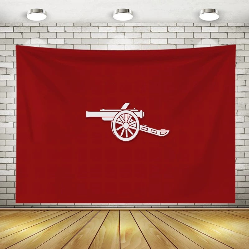 2025 New Arsenal Football Club Wall Decor Hanging Tapestry Home Bedroom Living Room Decoration Wall Decor
