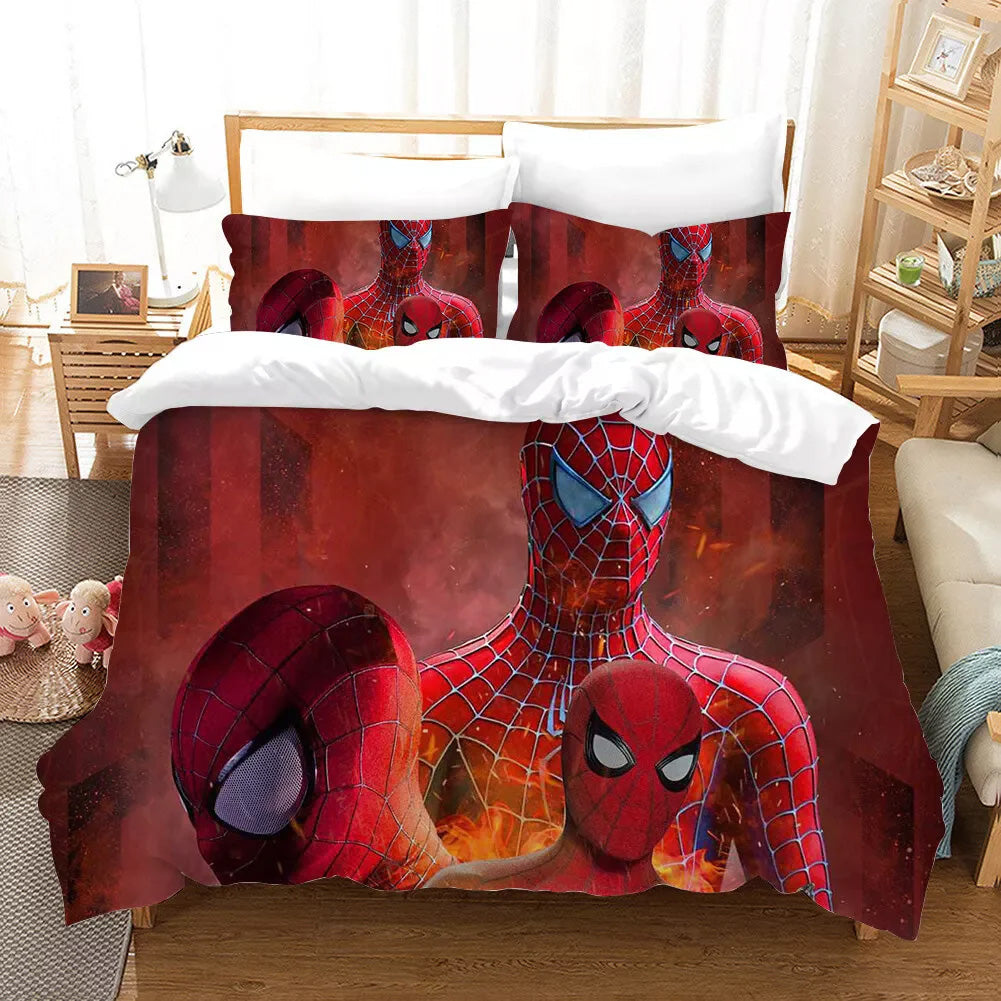 2025 NEW Spider Man Bedding Set Quilt Duvet Covers Bedding Sets