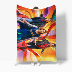 Doctor Who  3D Printed Plush Blanket Flannel Fleece Throw