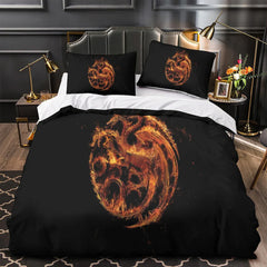 2025 NEW House of the Dragon Bedding Set Quilt Duvet Covers Bedding Sets