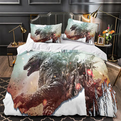 2025 NEW Godzilla Minus One Bedding Set Quilt Duvet Covers Bedding Sets