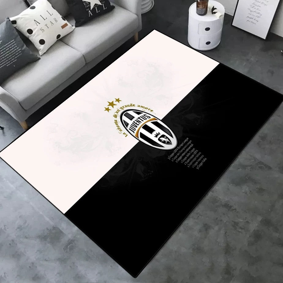 2025 NEW Juventus Football Club Carpet Living Room Bedroom Mats Kitchen Bathroom Rugs