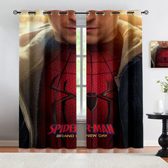 2026 Spiderman Brand New Day  Blackout Curtains Drapes For Window Treatment Set