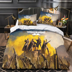 2025 NEW Helldivers 2 Bedding Set Quilt Duvet Covers Bedding Sets