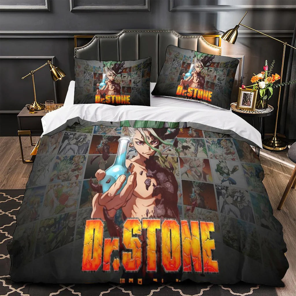 2025 NEW Dr Stone Bedding Set Quilt Duvet Covers Bedding Sets