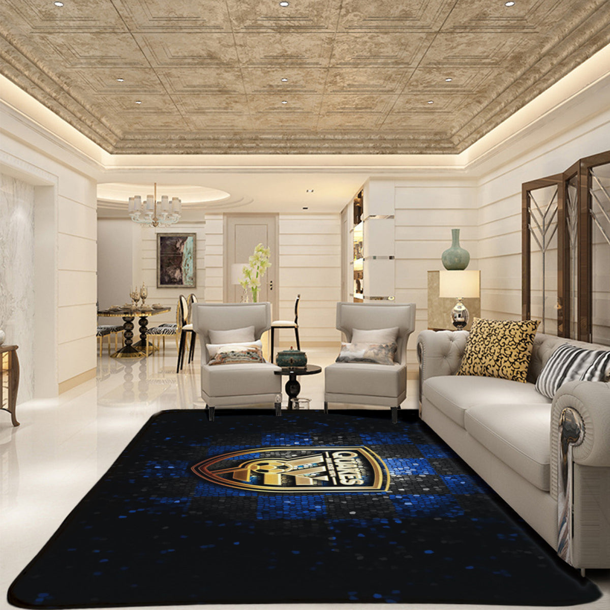 San Jose Soccer Earthquakes Carpet Living Room Bedroom Mats Kitchen Bathroom Rugs