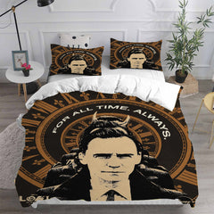 Loki #5 3D Printed Duvet Cover Quilt Cover Pillowcase Bedding Set Bed Linen Home Decor