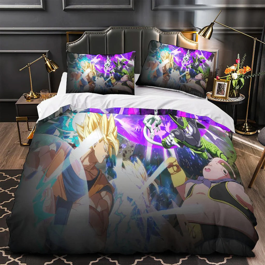 2025 NEW Dragon Ball Fighter Z Bedding Set Quilt Duvet Covers Bedding Sets
