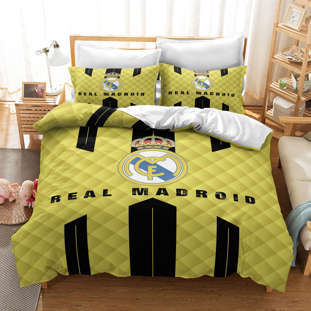 2025 NEW Real Madrid Football Club Bedding Set Quilt Duvet Covers Bedding Sets Without Filler