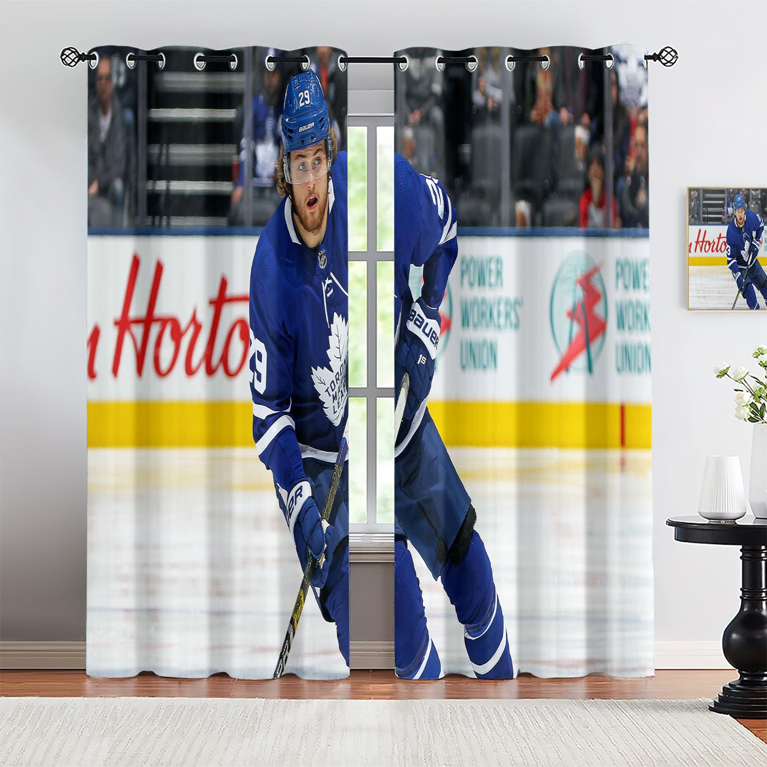 William Nylander Blackout Curtains Drapes for Window Treatment Set