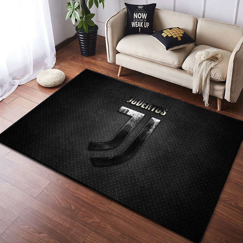 2025 NEW Juventus Football Club Carpet Living Room Bedroom Mats Kitchen Bathroom Rugs