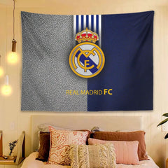 2025 New Real Madrid Football Club  Wall Decor Hanging Tapestry Home Bedroom Living Room Decoration Wall Decor