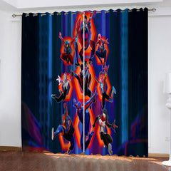Spider Man Across the Spider Verse  Blackout Curtain for Living Room Bedroom Window Treatment