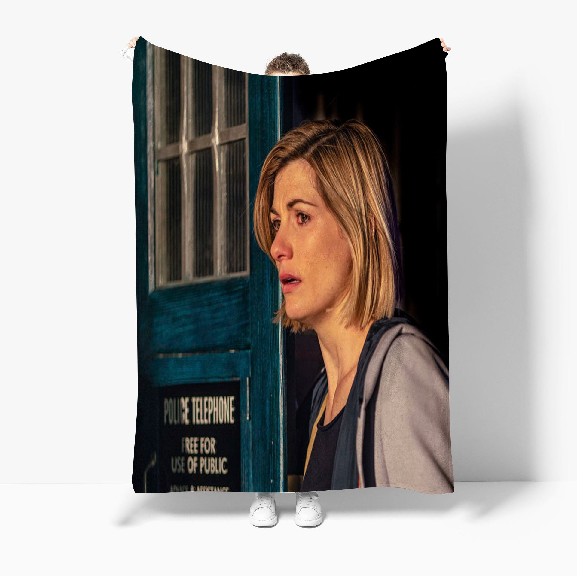 Doctor Who  3D Printed Plush Blanket Flannel Fleece Throw