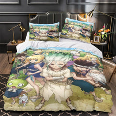 2025 NEW Dr Stone Bedding Set Quilt Duvet Covers Bedding Sets