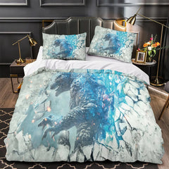 2025 NEW Godzilla Minus One Bedding Set Quilt Duvet Covers Bedding Sets