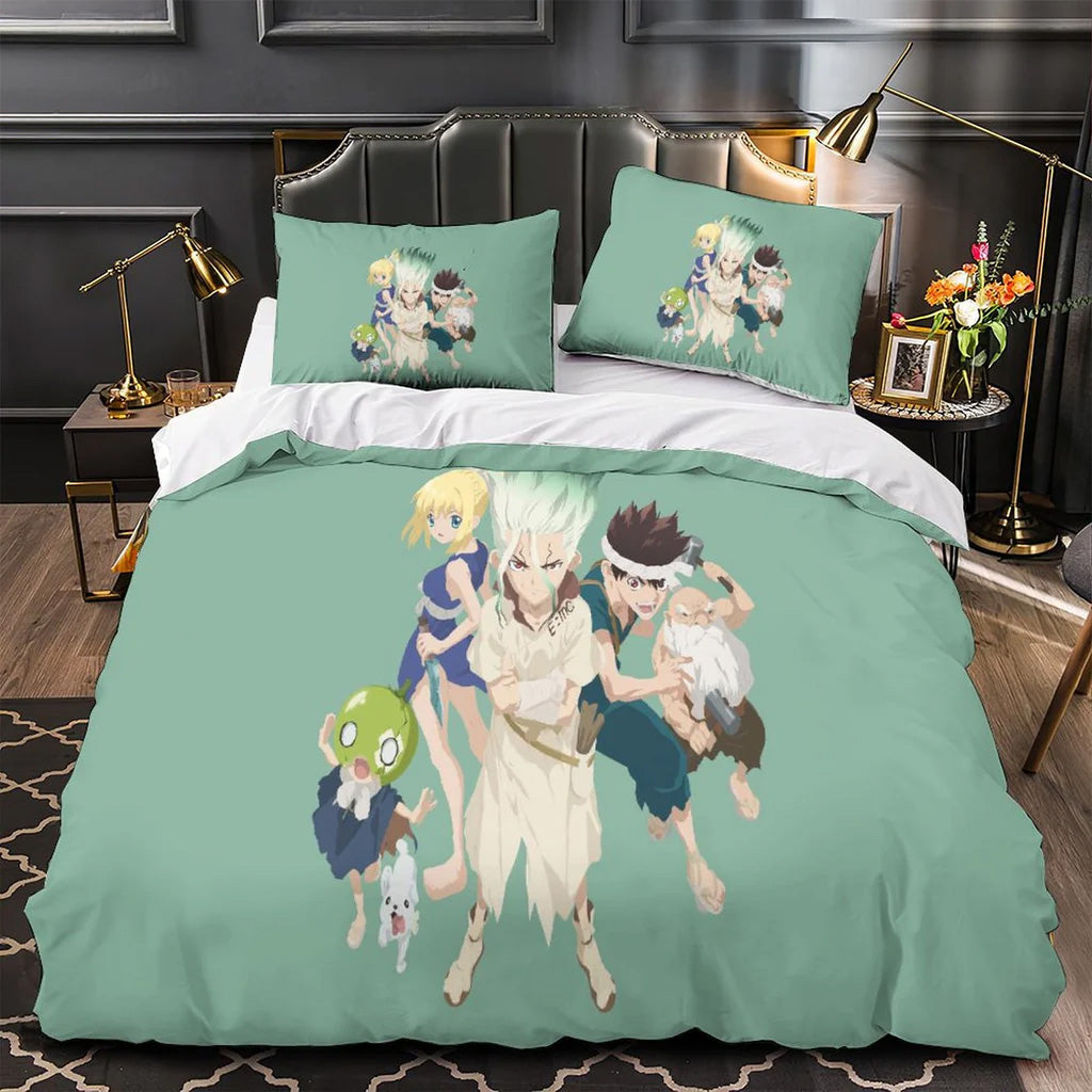 2025 NEW Dr Stone Bedding Set Quilt Duvet Covers Bedding Sets
