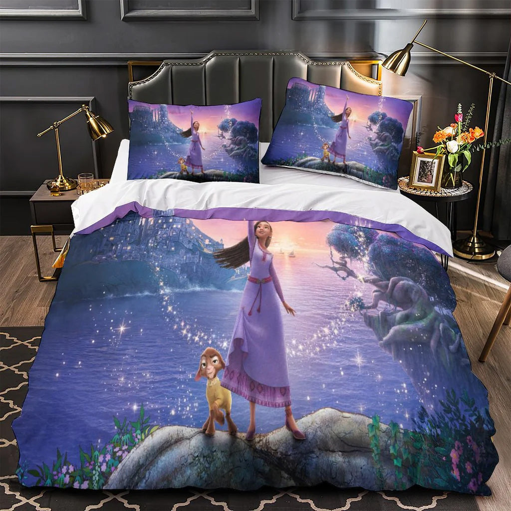 2025 NEW Disney Wish Bedding Set Quilt Duvet Covers Bedding Sets