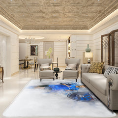 San Jose Soccer Earthquakes Carpet Living Room Bedroom Mats Kitchen Bathroom Rugs