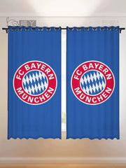 2025 New Bayern Munich Football Club Curtains Blackout Window Treatments Drapes Room Decor