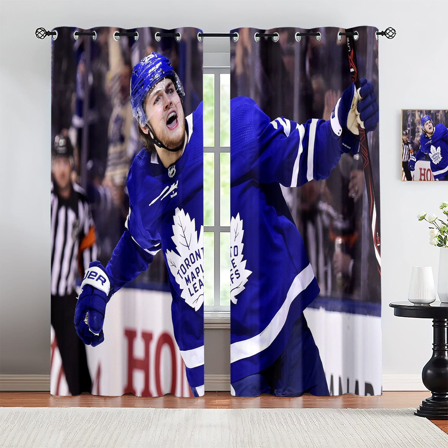 William Nylander Blackout Curtains Drapes for Window Treatment Set