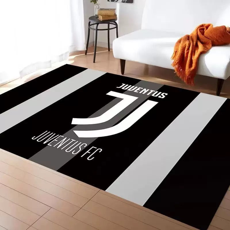 2025 NEW Juventus Football Club Carpet Living Room Bedroom Mats Kitchen Bathroom Rugs