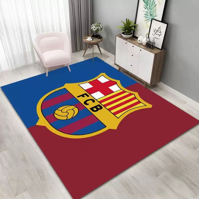 2025 NEW Barcelona Football Club Carpet Living Room Bedroom Mats Kitchen Bathroom Rugs