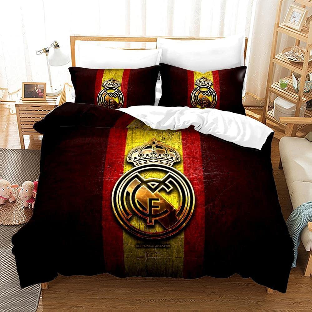 2025 NEW Real Madrid Football Club Bedding Set Quilt Duvet Covers Bedding Sets Without Filler