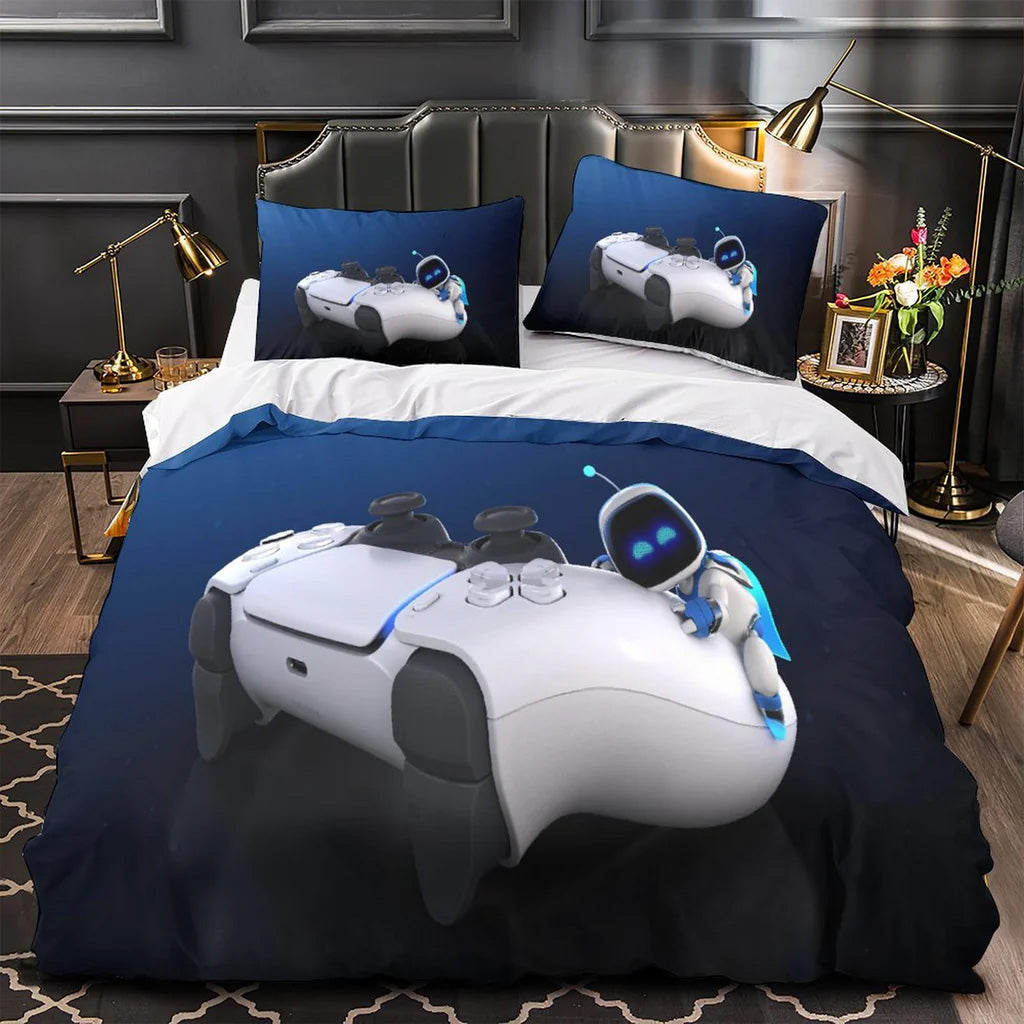 2025 NEW Astro Bot Bedding Set Quilt Duvet Covers Bedding Sets