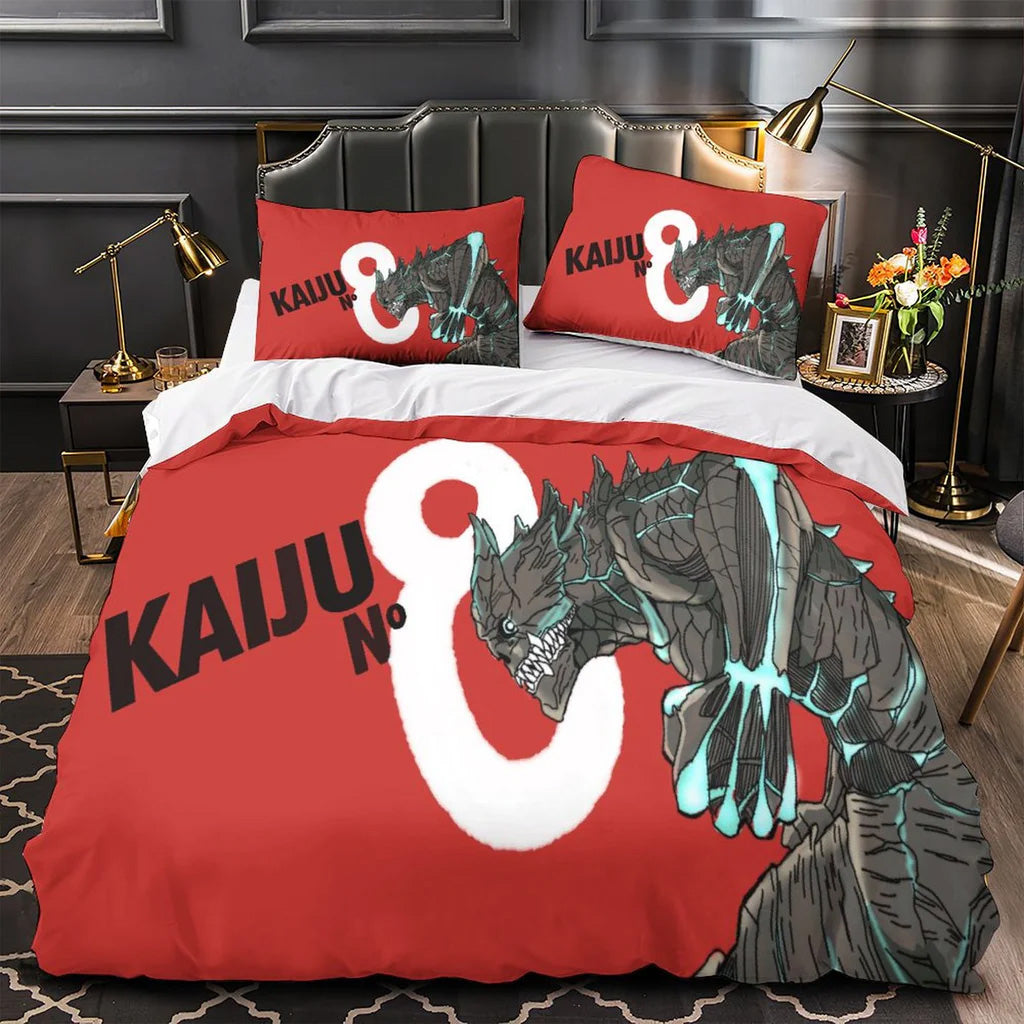 2025 NEW Kaiju No. 8 Bedding Set Quilt Duvet Covers Bedding Sets