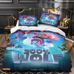 2025 NEW 200% Wolf Bedding Set Quilt Duvet Covers Bedding Sets