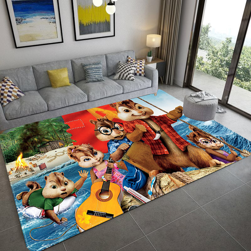 Alvin and the Chipmunks Cosplay Carpet Living Room Bedroom Sofa Rug Door Mats