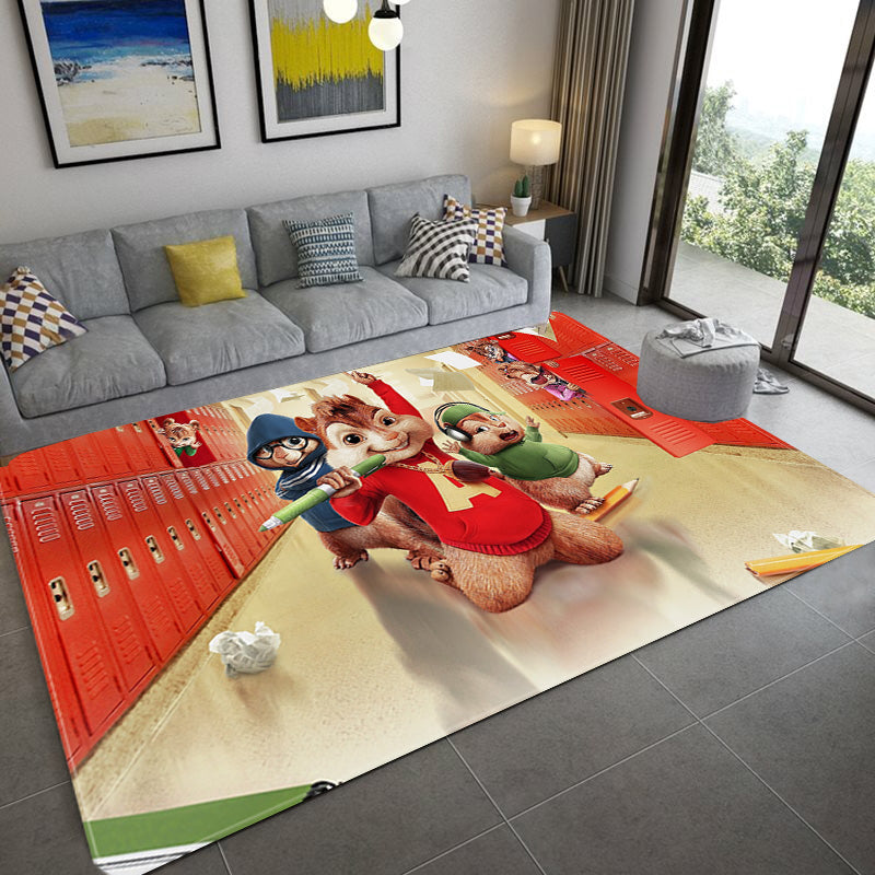 Alvin and the Chipmunks Cosplay Carpet Living Room Bedroom Sofa Rug Door Mats
