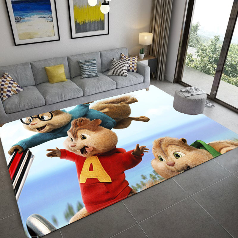 Alvin and the Chipmunks Cosplay Carpet Living Room Bedroom Sofa Rug Door Mats