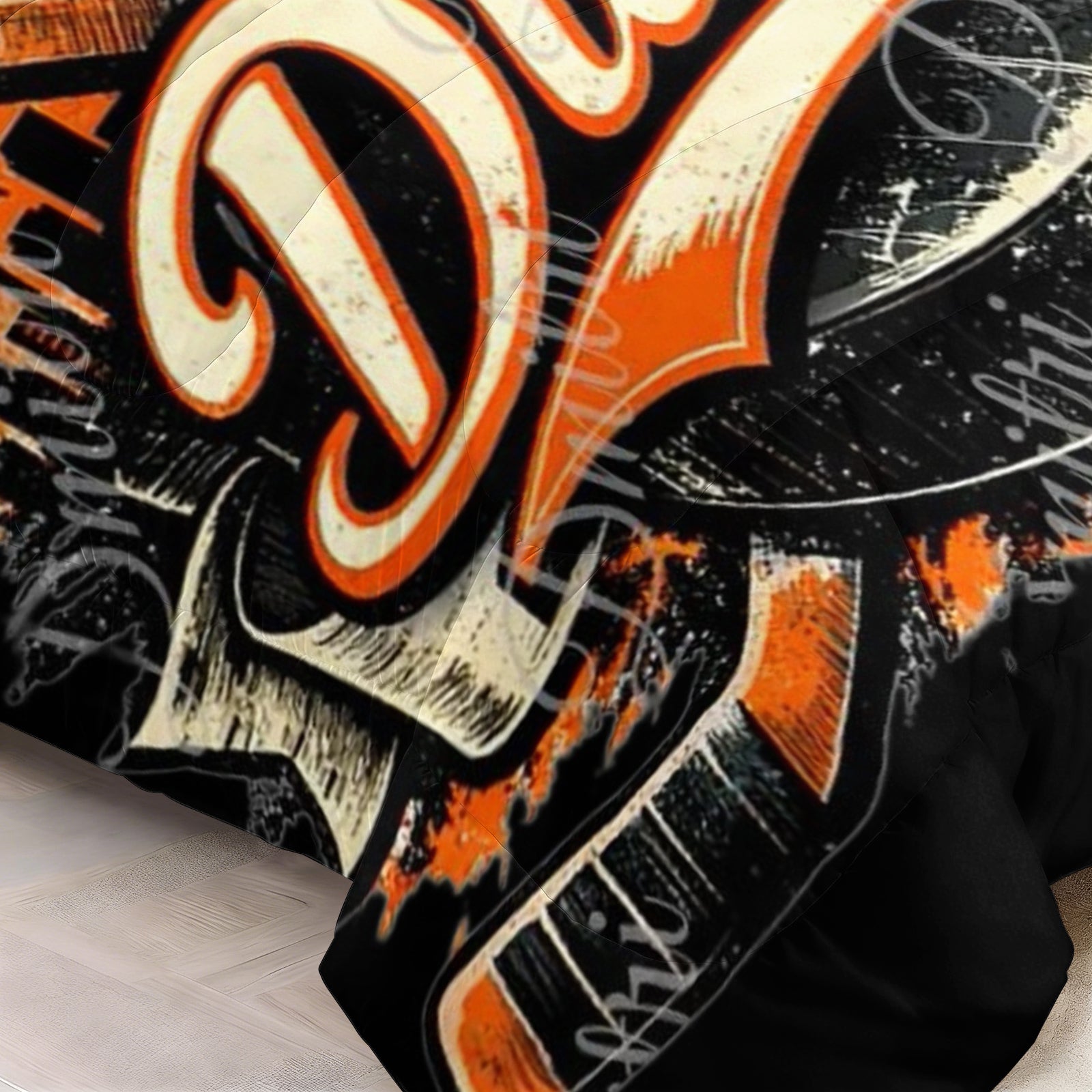 Anaheim Ducks Hockey League Comforter Pillowcase Sets Blanket All Season Reversible Quilted Duvet