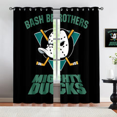 Anaheim Ducks Blackout Curtains Drapes For Window Treatment Set