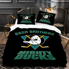 Anaheim Ducks Hockey Duvet Cover Quilt Case Pillowcase Bedding Set Without Filler