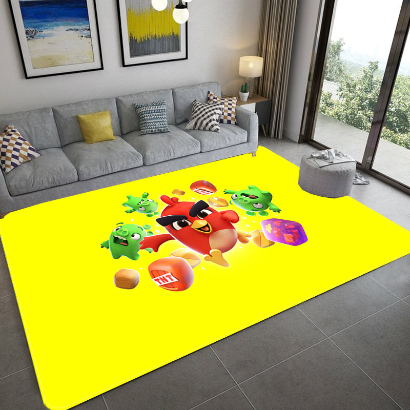 Angry Birds Cosplay Carpet Living Room Bedroom Sofa Rug Door Mats