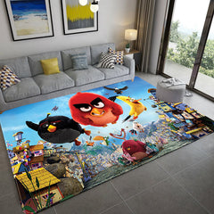 Angry Birds Cosplay Carpet Living Room Bedroom Sofa Rug Door Mats