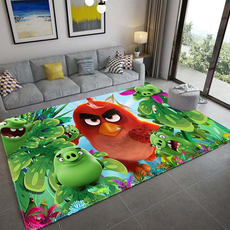 Angry Birds Cosplay Carpet Living Room Bedroom Sofa Rug Door Mats