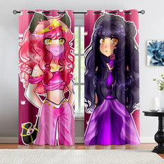 Aphmau  Blackout Curtains Drapes for Window Treatment Set