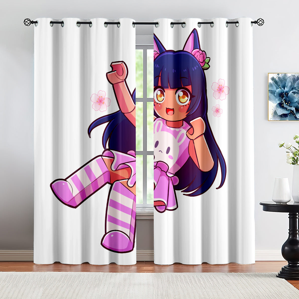 Aphmau  Blackout Curtains Drapes for Window Treatment Set