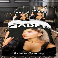 Ariana Grande Duvet Cover Quilt Case Pillowcase Bedding Set Without Filler