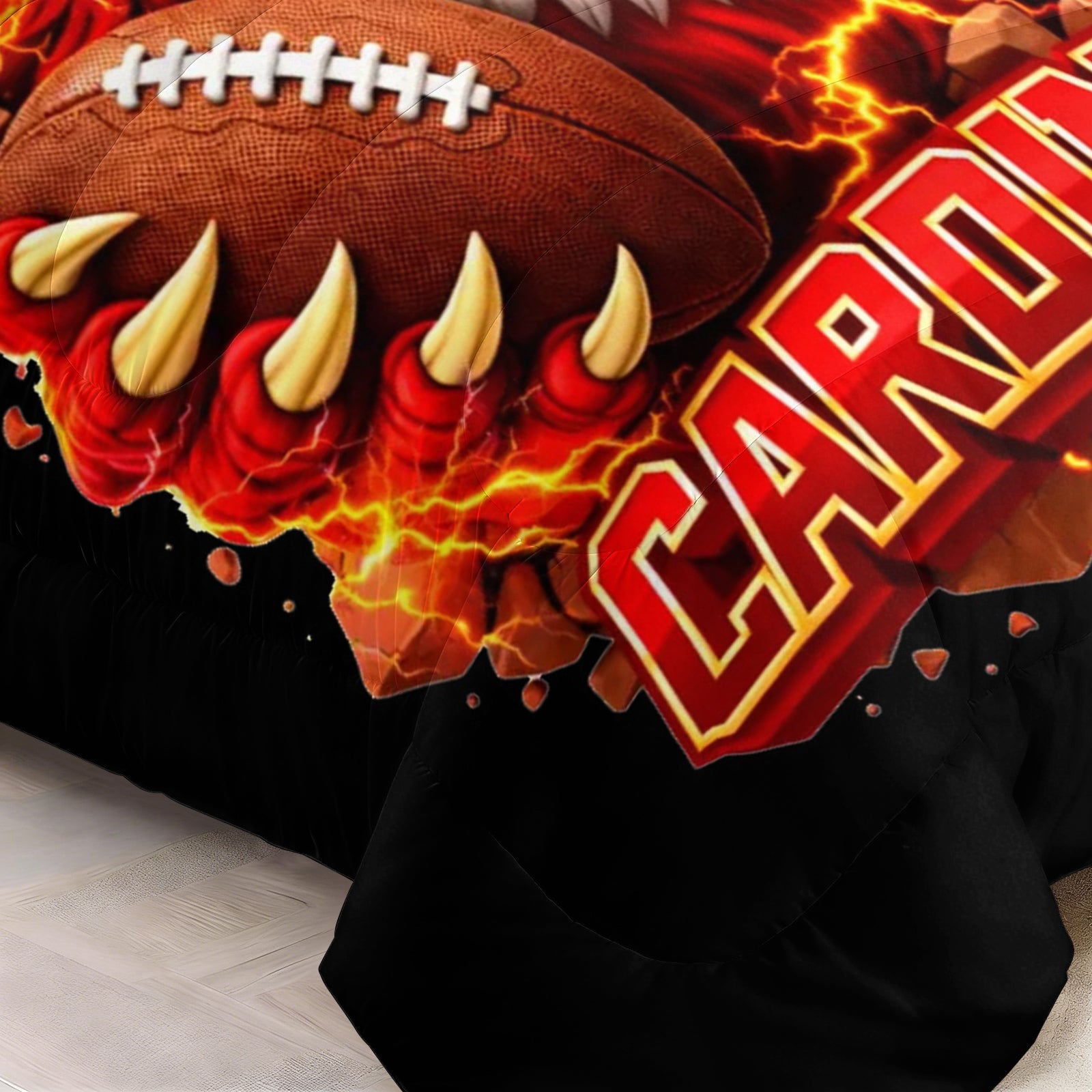 Arizona Cardinals Comforter Pillowcase Sets Blanket All Season Reversible Quilted Duvet